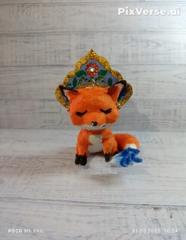 antonovanatalia115 в LOOKY. #ватнаяигрушка,#игрушканаелку. Лисичка сестричка
#в...