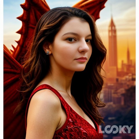 Looky_1699566262817 в LOOKY. #Красный_дракон,#LOOKY_нейронка. #Красный_дракон #LOO...