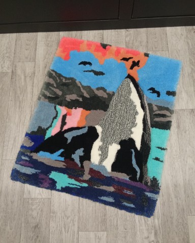 TAFTING R51 в LOOKY. #tafting,#коврыручнойработы,#ковер,#handmade,#handmadecarpet,#carpet. Ковер "Териберский к...