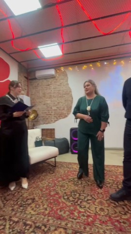 Наталья Лебедева в LOOKY. . Вручение диплома. Мо...