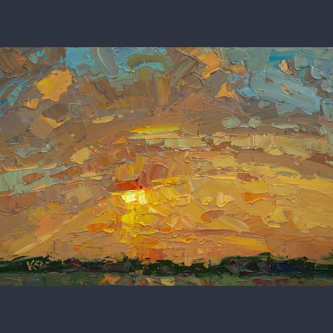 kondor.art в LOOKY — Закат.
Весенний этюд сделанный в мае на пленэре.
2022 года.
