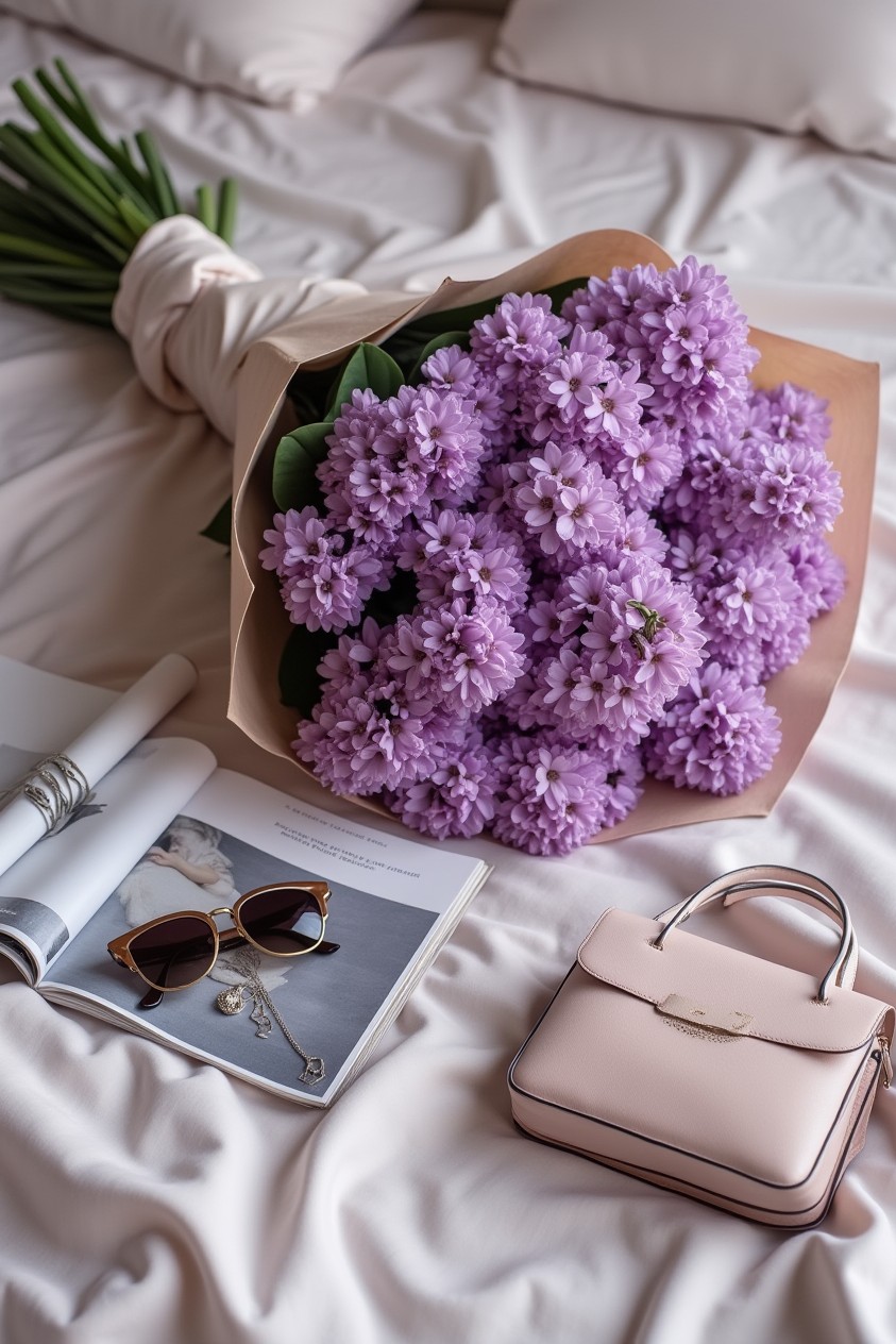 Весеннее утро: сирень, стиль и вдохновение 🌸

[#эстетика ](эстетика) #красота #вдохновение #утро #цветы