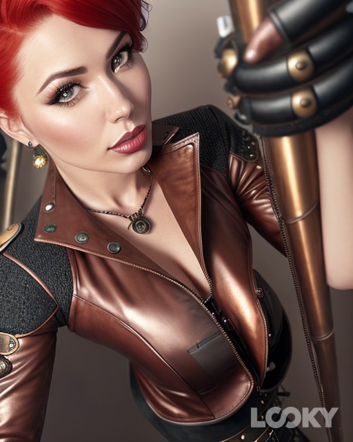 #Стимпанк #LOOKY_нейронка #доброеутро [#утроначинаетсянескофе](утроначинаетсянескофе) 
