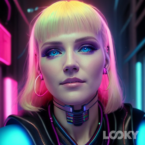 Ирина в LOOKY. #Неон,#LOOKY_нейронка. #Неон #LOOKY_нейронк...