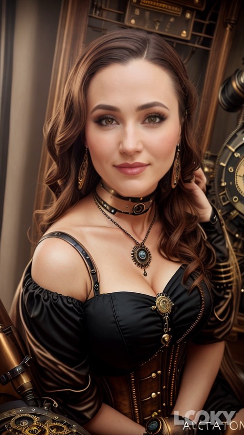 #Стимпанк #Комикс #LOOKY_нейронка