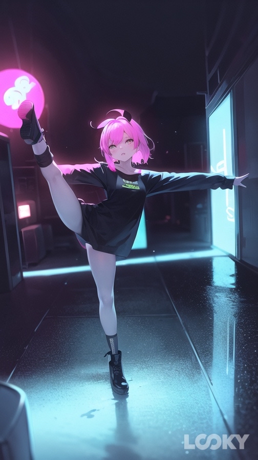 Alsu в LOOKY — #Anime_Neon #LOOKY_нейронка