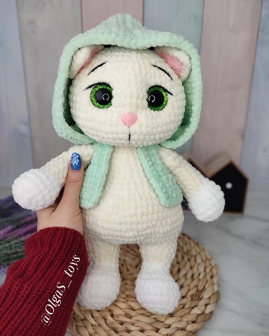 Looky_1698654228192 в LOOKY. #игрушки,#зефирныеигрушки,#плюшевыеигрушки,#плюшки,#OlgaS_toys,#игрушкиручнойработы,#подаркиручнойработы,#амигуруми,#вяжемслюбовью,#amigurumi,#toys,#knitting,#handmade,#вязаныеигрушки,#кошки. 🐱✨ Приглядитесь к э...