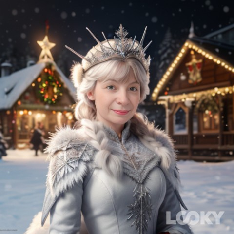 _larisa_sun_ в LOOKY. #Снежная_королева,#LOOKY_нейронка. #Снежная_королева #L...