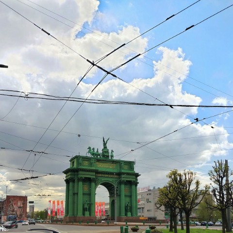 Есения Рецер в LOOKY. . Прогулка по Санкт-Пе...