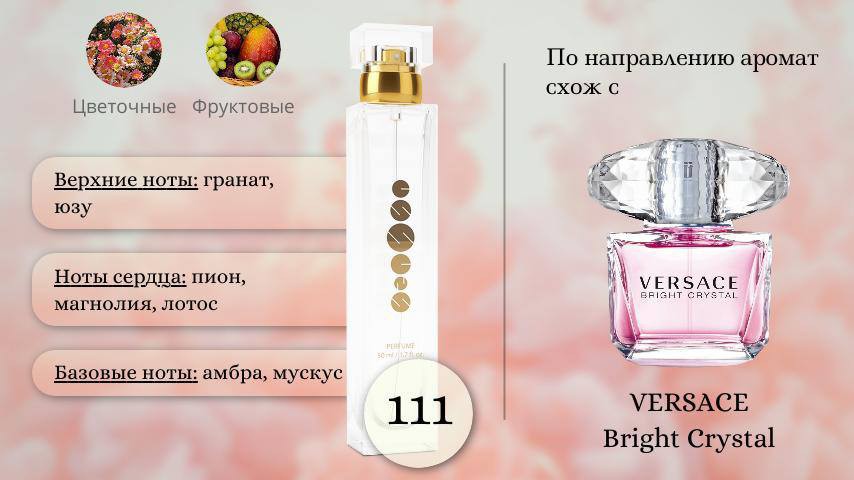 Альбина в LOOKY — Essens 111⭐️💎 по мотивам ЛЕГЕНДАРНОГО VERSACE BRIGHT CRYSTA