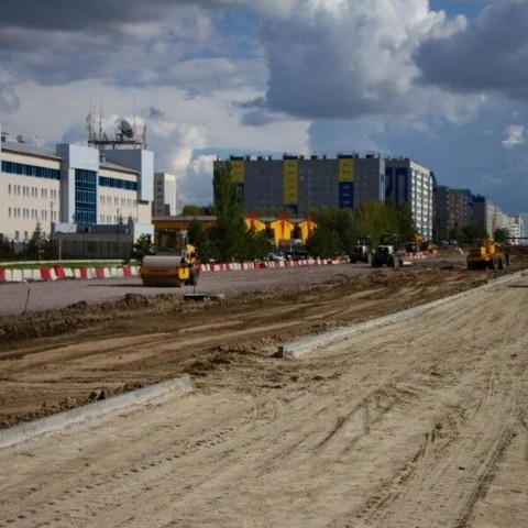 Курганская область новости в LOOKY. #Курган,#дороги,#строительство,#Заозёрный,#инфраструктура. В Кургане начали стр...