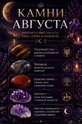 Лилия в LOOKY. #АстроКамниLily,#каменьмесяца. Энергия августа: сил...