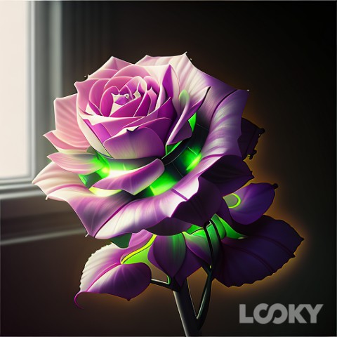 Akvileya в LOOKY. #Киберпанк,#LOOKY_нейронка,#flowers,#flower,#spring,#розы. #Киберпанк #LOOKY_не...