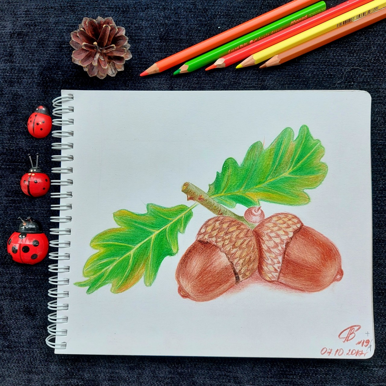 art_anna в LOOKY — Это мой рисунок N 19. Что хочу сказать, одного желания мало,