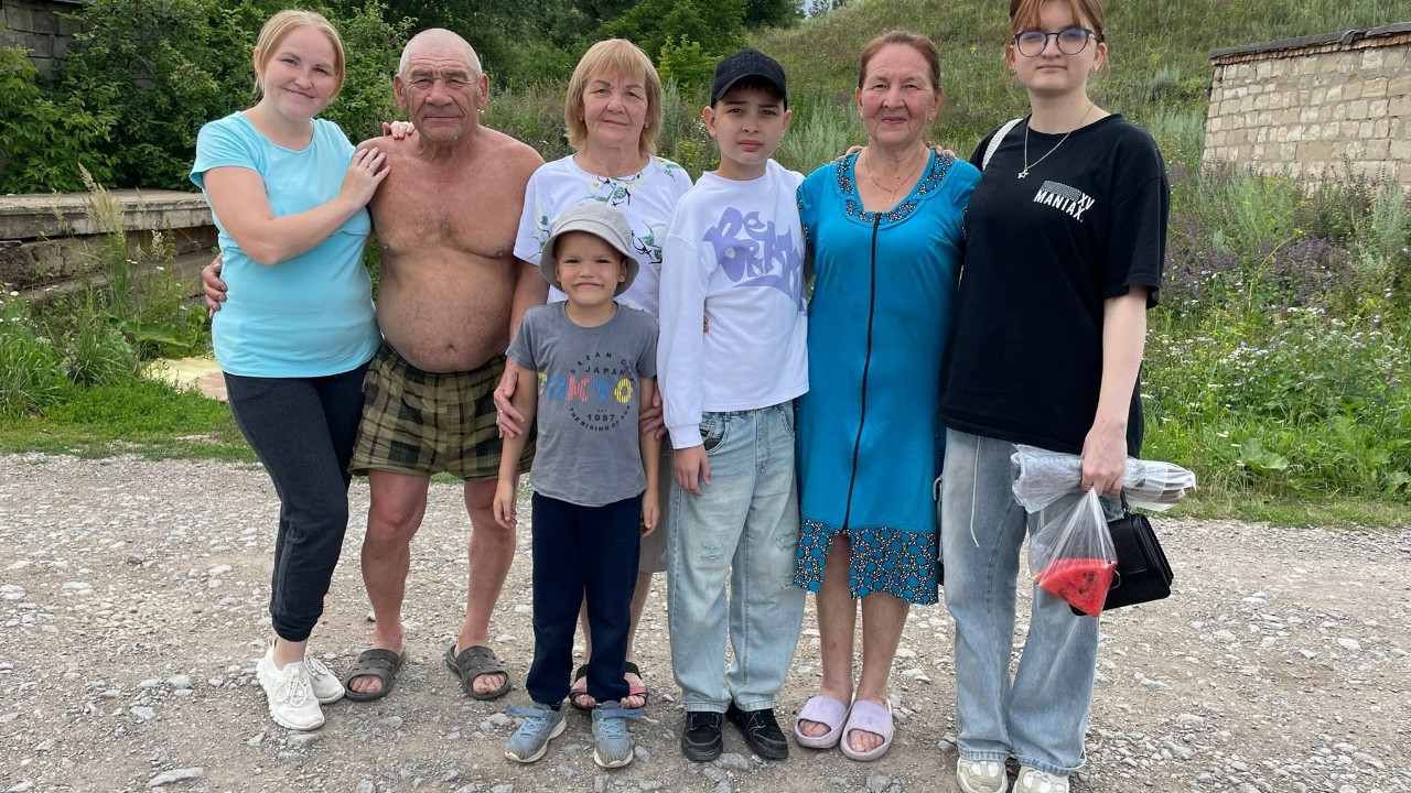 Спасибо Родные за теплую встречу