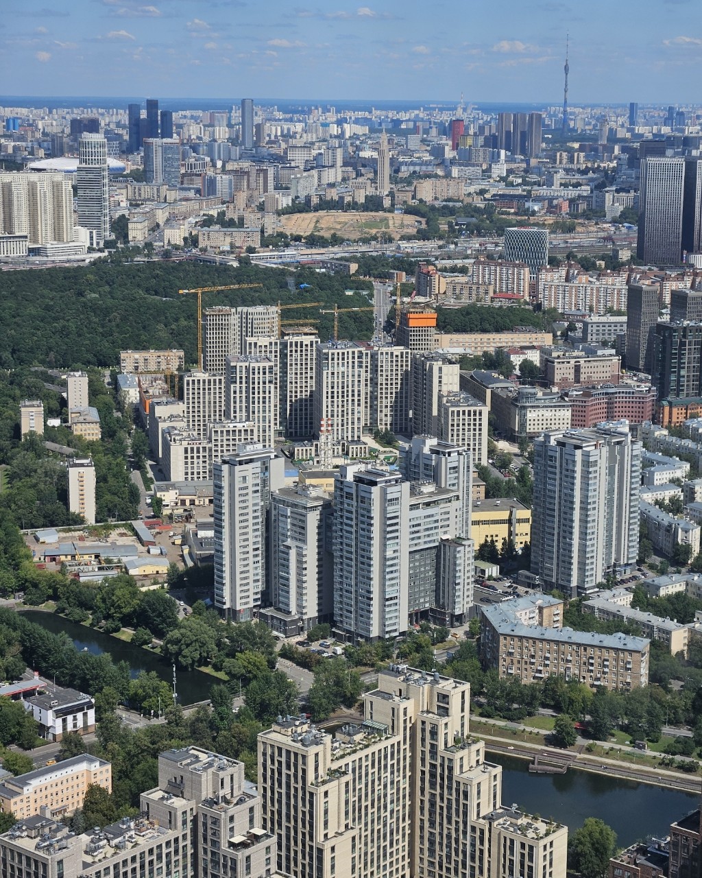 Life в LOOKY — Вид из башен "участок-15" Grand Tower москва-сити