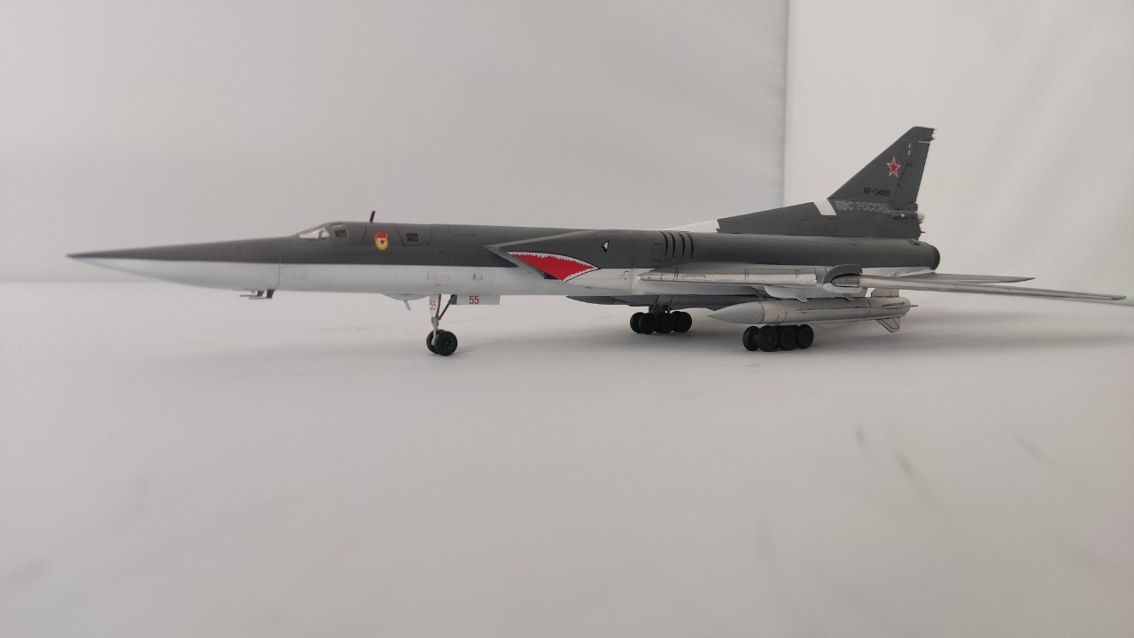 masshtab_models в LOOKY — Модель российского стратегического бомбардировщика Ту-22 М3 