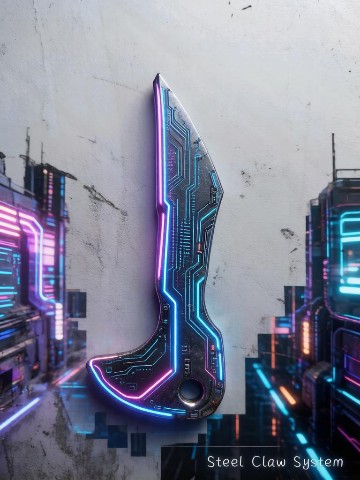cyberpunk_knife в LOOKY. . Cyberpunk Knife