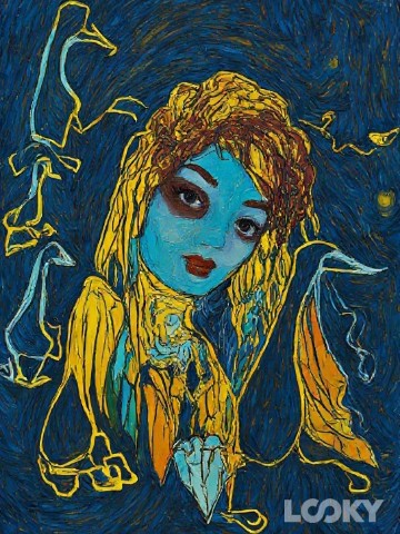 michaela в LOOKY. #Van_Gogh,#LOOKY_нейронка. #Van_Gogh #LOOKY_ней...