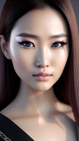 FaceAI в LOOKY. #aiart,#face,#girl. #aiart #face #girl