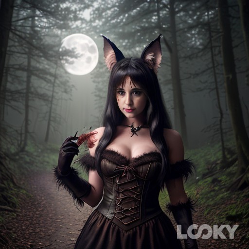 SvetIsch в LOOKY — #girl#wolf#moon