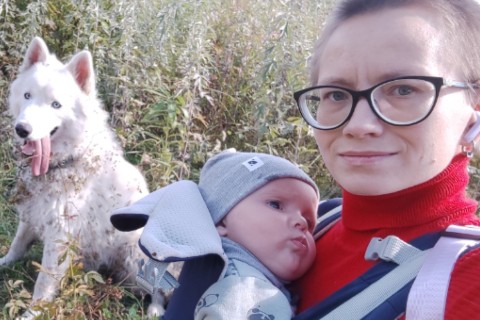 mary_and_prizrak в LOOKY. #семья,#призрак,#сава_и_я,#отдыхаем,#хорошовдеревнелетом. Все довольны. А маме...