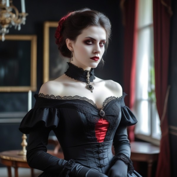 Caratehizis Art в LOOKY — [#caratehizisart ](caratehizisart)#art #girl #woman #gothic 