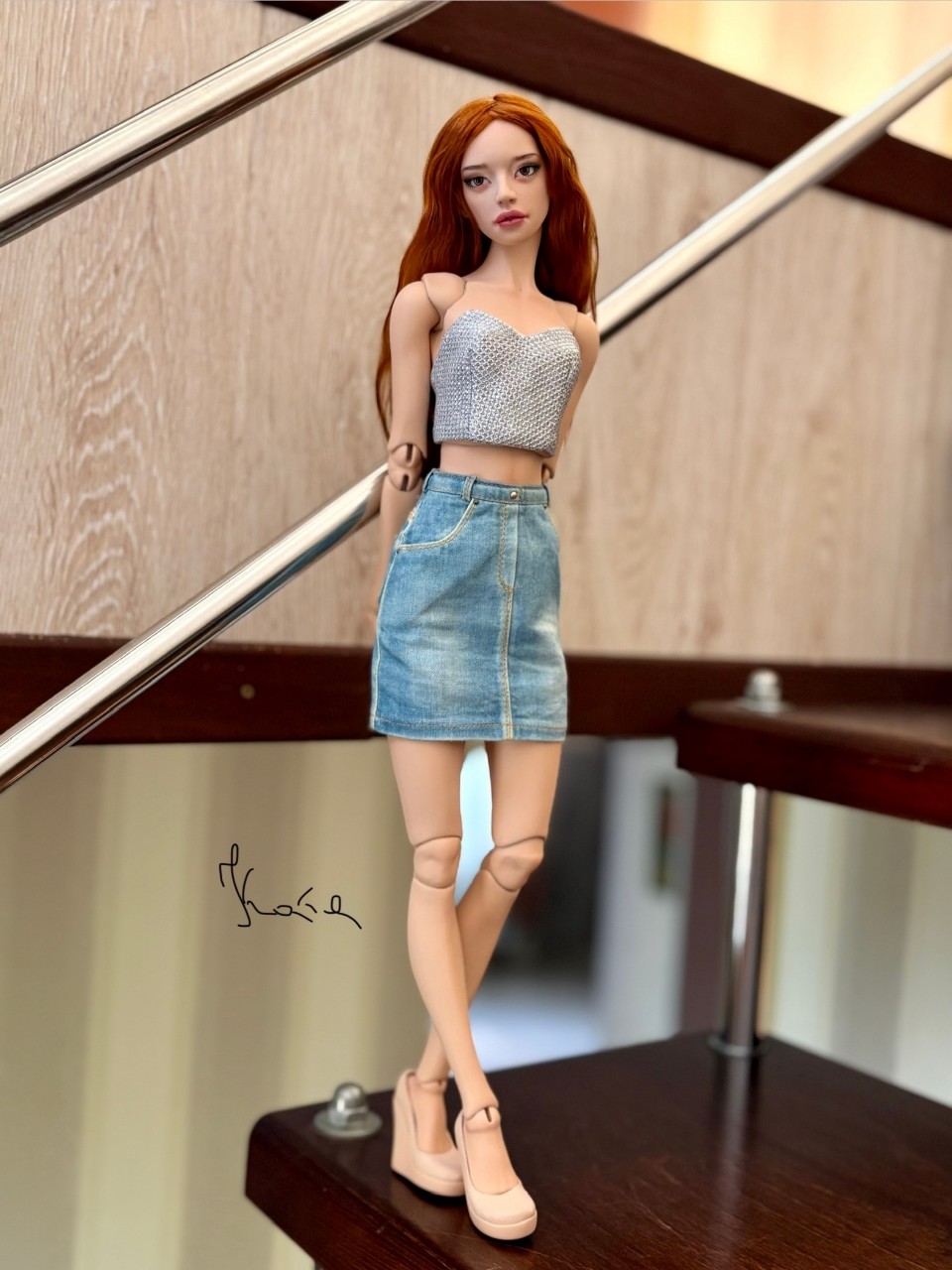 svetlana_finist_dolls в LOOKY — Фотопривет от Софи из нового дома 😊
#мои_куклы