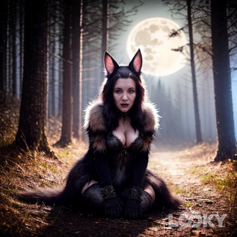 Looky_1683809307884 в LOOKY. #Хэллоуин_оборотень,#LOOKY_нейронка. #Хэллоуин_оборотень ...