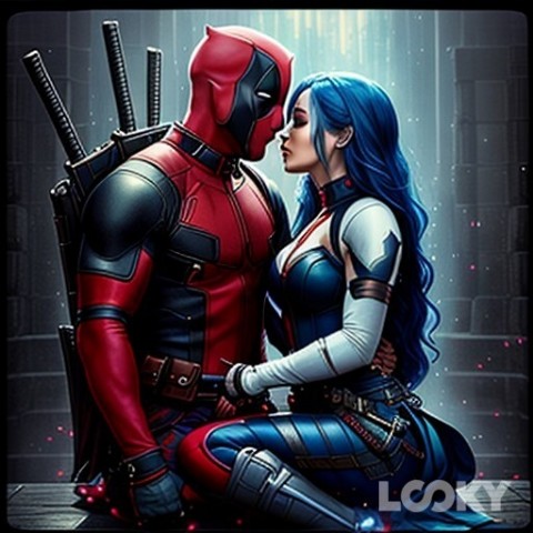 Aleikhan в LOOKY. #Фэнтези,#LOOKY_нейронка,#deadpool,#art,#neiro,#fantasy,#sword,#magic. #Фэнтези #LOOKY_нейр...