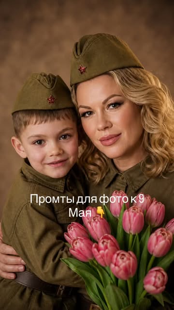 aleksandra_zaria_62436 в LOOKY. #промтыдлянейросетей,#промт9мая,#9мая,#иикреатор,##майские_луки. Добавляем сначала св...