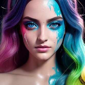 FaceAI в LOOKY. #aiart,#face,#girl. #aiart #face #girl