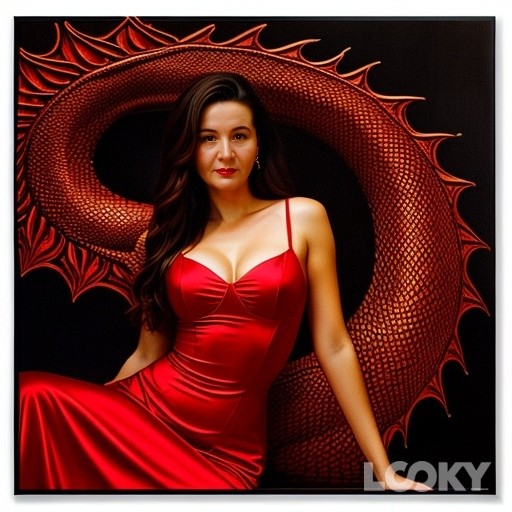 Надежда в LOOKY — #Красный_дракон #LOOKY_нейронка