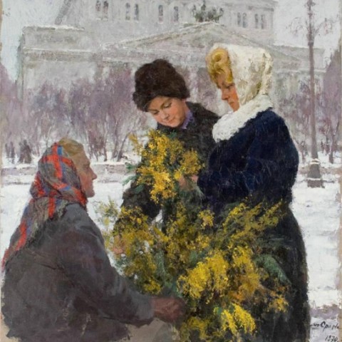 Tatiana story в LOOKY. . Далекая весна в Моск...