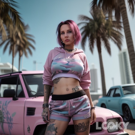 Olya_marut4 in LOOKY. #GTA_6_Герл,#LOOKY_нейронка. #GTA_6_Герл #LOOKY_н...