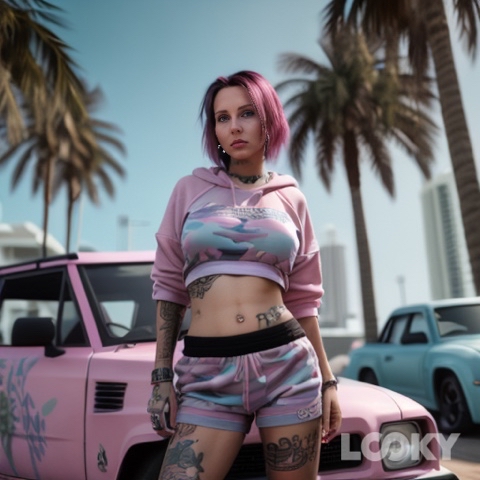 Olya_marut4 в LOOKY. #GTA_6_Герл,#LOOKY_нейронка. #GTA_6_Герл #LOOKY_н...
