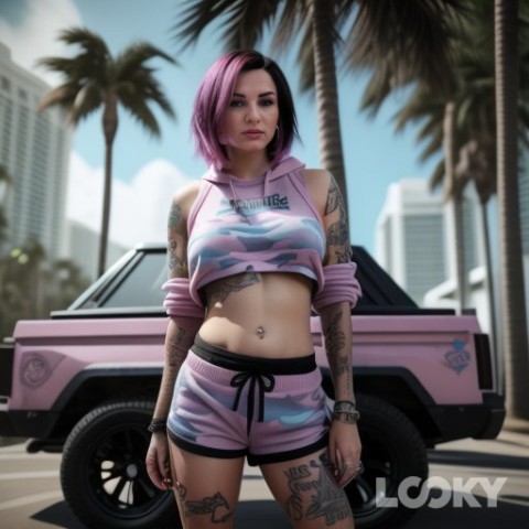 _maryam_vok_ в LOOKY. #GTA_6_Герл,#LOOKY_нейронка. #GTA_6_Герл #LOOKY_н...