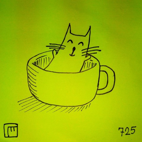 stickercat в LOOKY. #кот,#рисунок,#творчество,#рисуюкаждыйдень. Кому чашечку кота?

...