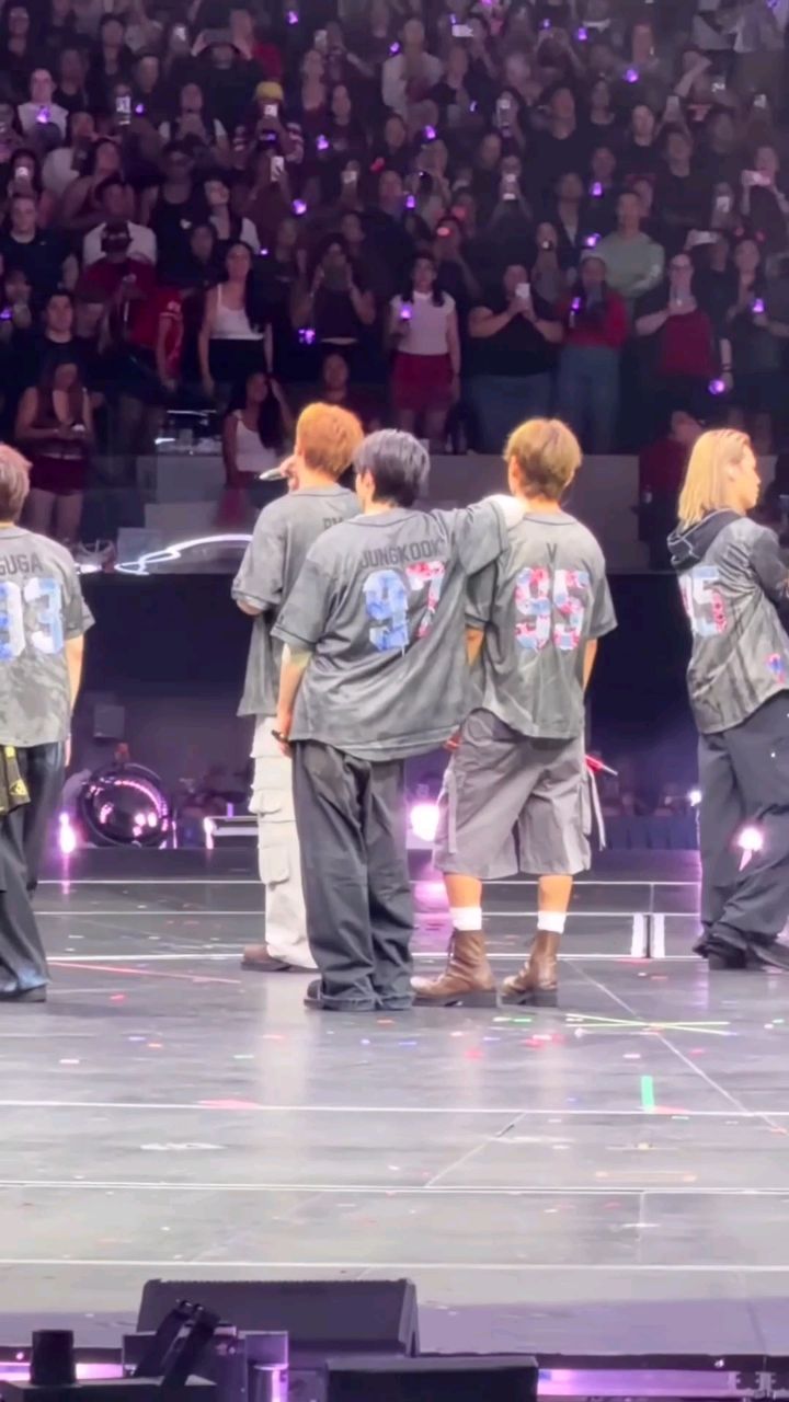 BTS Арми 7 в LOOKY — БТС концерт в Лос анджелесе день 4 . Техён Джин  и Чонгук оп