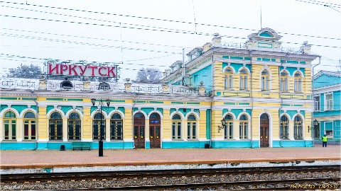 refmeh71 в LOOKY. #жд,#железнаядорога,#в-сибжд,#транссиб,#иркутск,#иркутскаяобласть,#станция,#чугунка. Станция Иркутск-пасс...