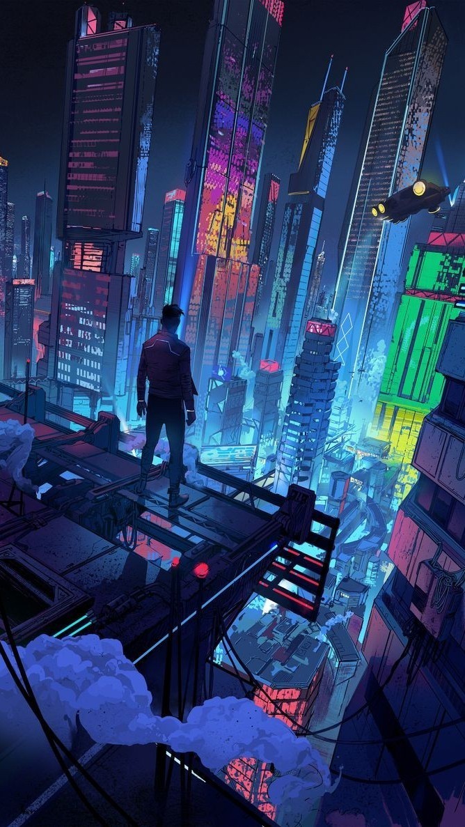 Cyberpunk [#cyber](cyber) [#cyberpunk2077](cyberpunk2077) [#cybercity](cybercity) 