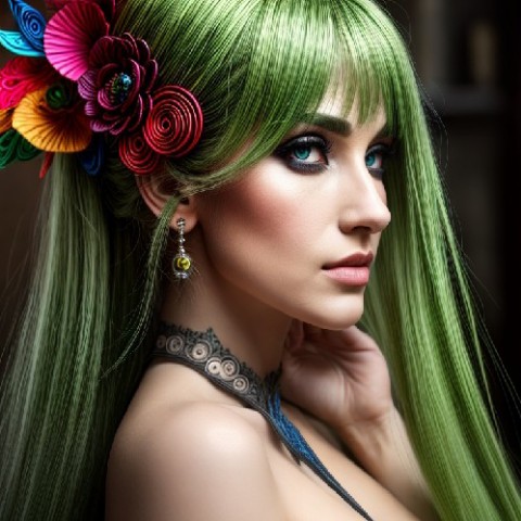 FaceAI в LOOKY. #aiart,#face,#girl,#fantasy. #aiart #face #girl #...