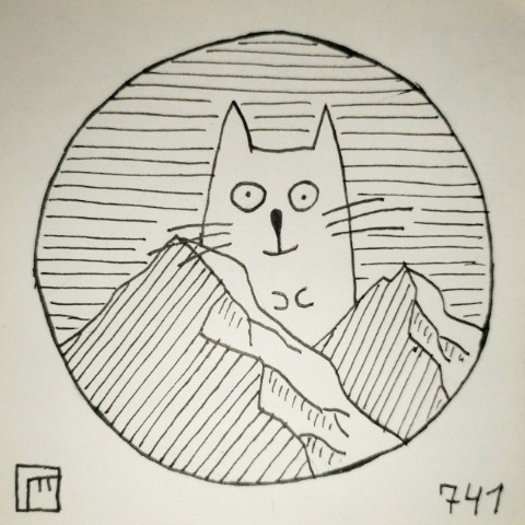 stickercat в LOOKY. #кот,#рисунок,#творчество,#рисуюкаждыйдень. #кот #рисунок #творч...