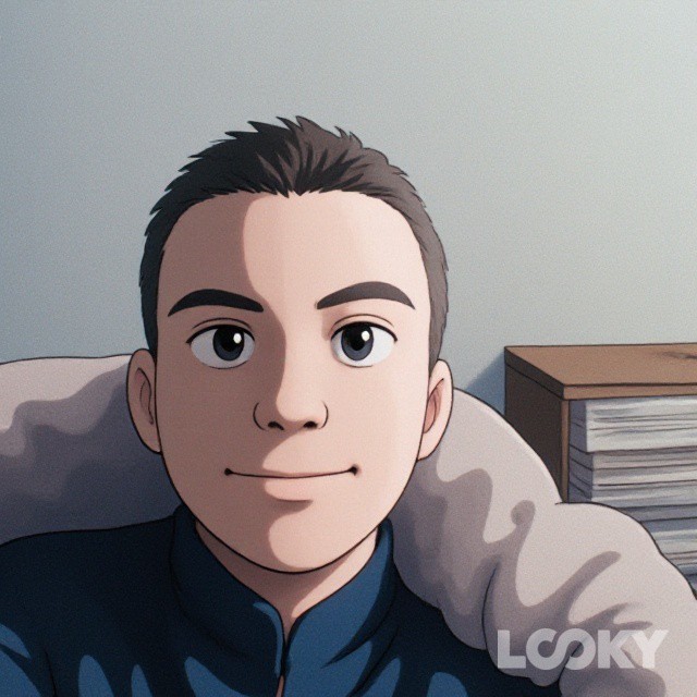 #Студия_Гибли #LOOKY_нейронка