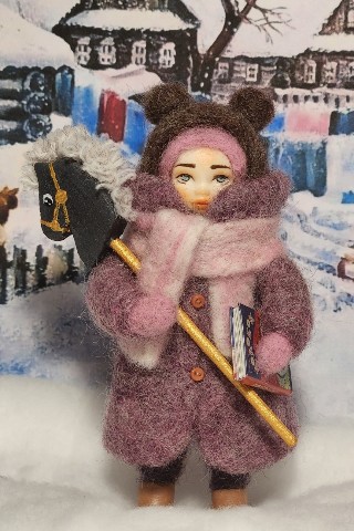 Марина в LOOKY. . Ёлочная игрушка дево...