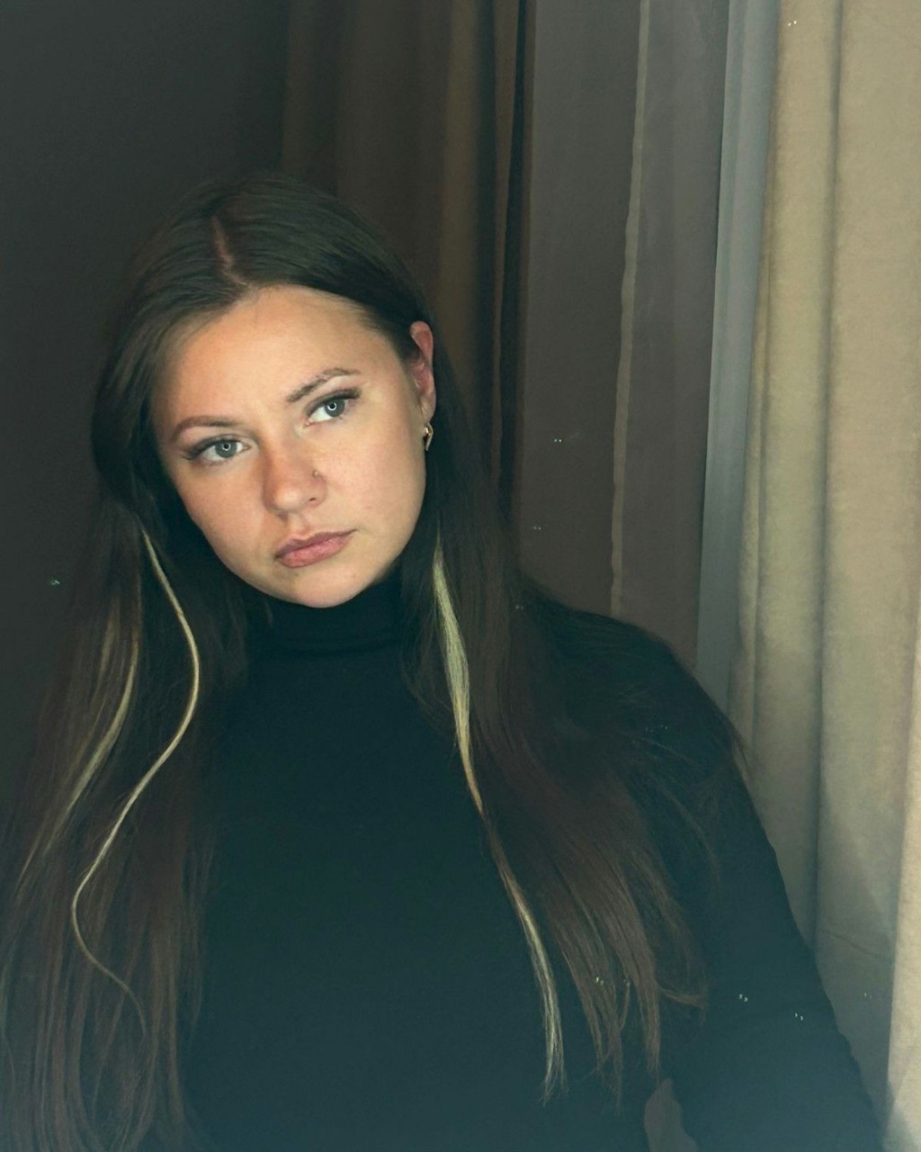 #зеркало #взгляд #волосы #girl [#блефаропластика](блефаропластика) 