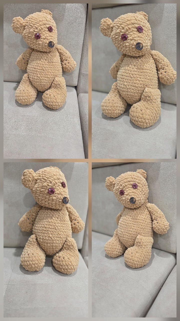 Verbickaya_Knitting в LOOKY — Это моя первая попытка связать игрушку 🧸. Я потратила на не