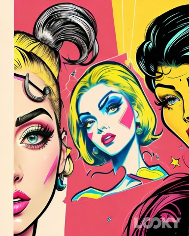 misha в LOOKY. #Pop_art,#LOOKY_нейронка. #Pop_art #LOOKY_нейр...