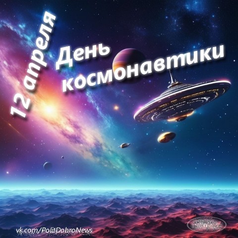 PolitDobro в LOOKY. . 12 апреля – День кос...