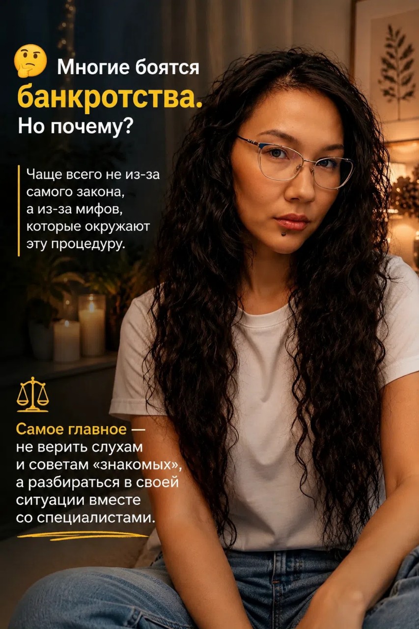 Любовь в LOOKY — 🤔 Многие боятся банкротства. Но почему?
Чаще всего не из-за